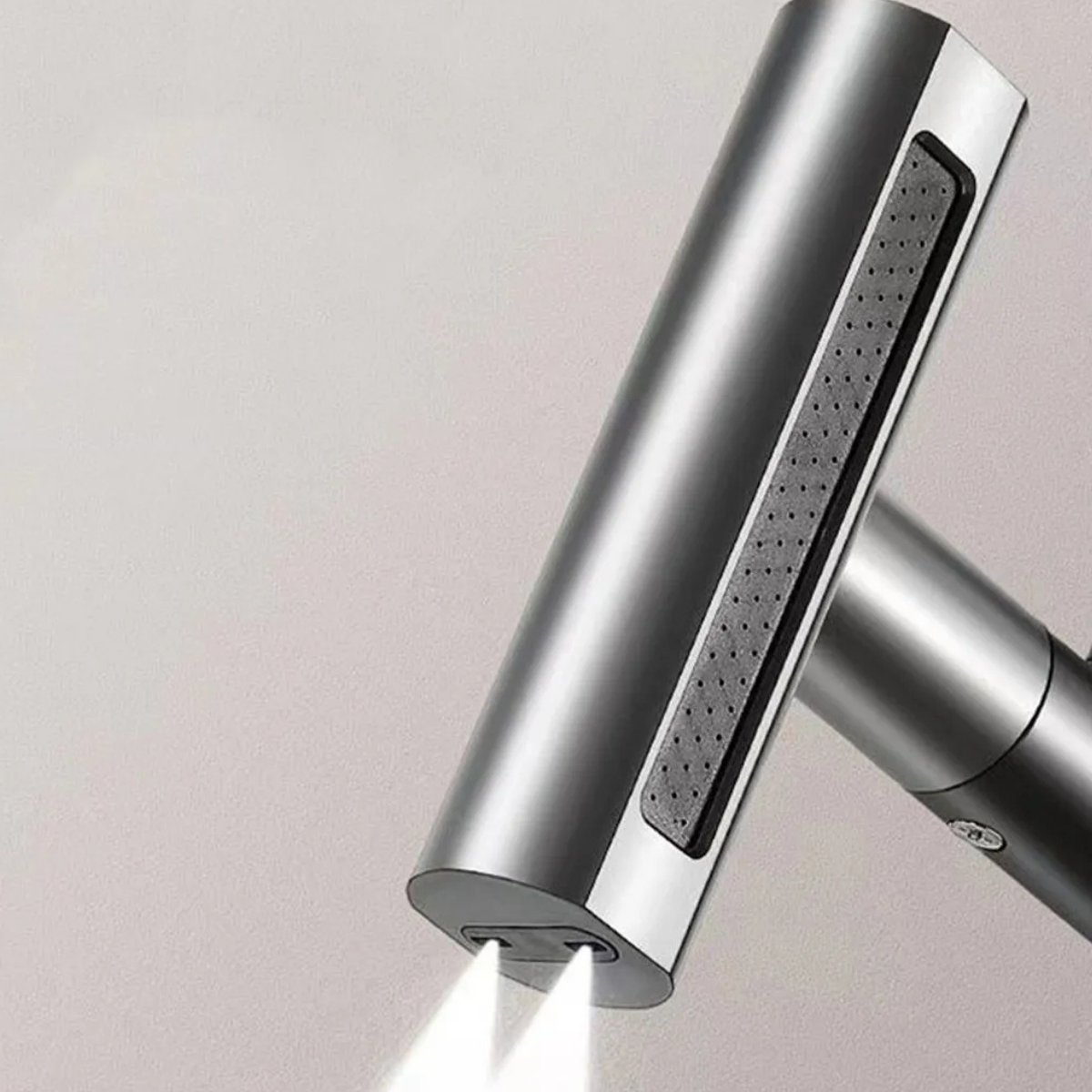 Füme Tasarruflu 4 Modlu Şelale Ayarlanabilir Musluk Başlığı Mutfak Eviye Bataryası Lavabo Bataryası