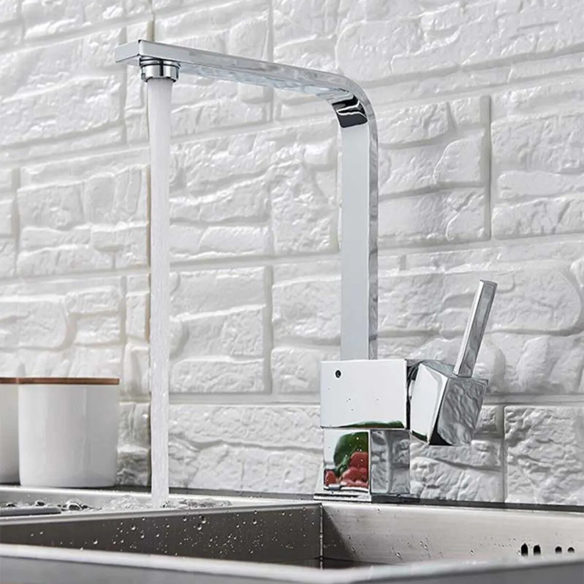 Kiev Kare Model Aç Kapa Mutfak Eviye Bataryası 5 Yıl Garantili