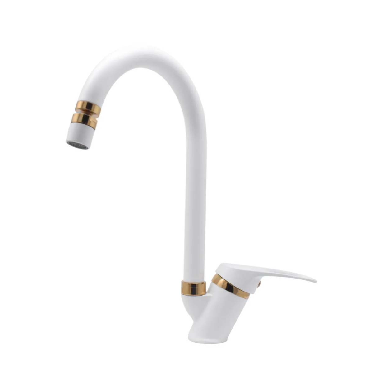 Olinda Gold Beyaz Mutfak Evye Bataryası