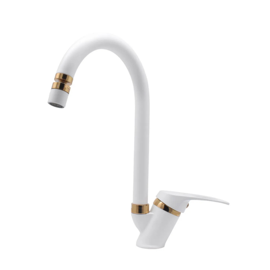 Olinda Gold Beyaz Mutfak Evye Bataryası