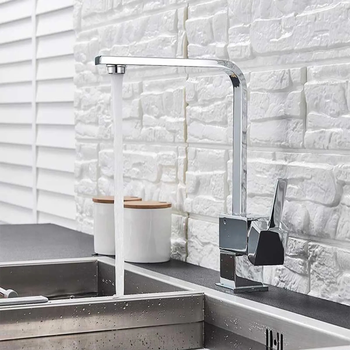 Mix Kare Eviye L Boru Mutfak Bataryası