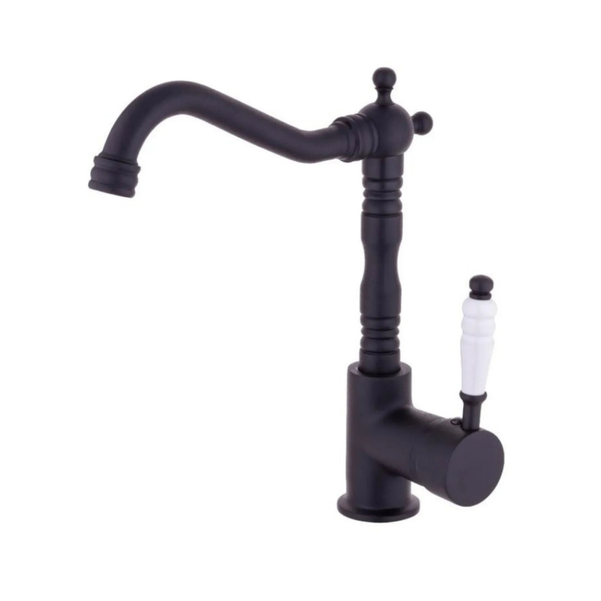 Siyah Evye Bataryası Porselen Kollu