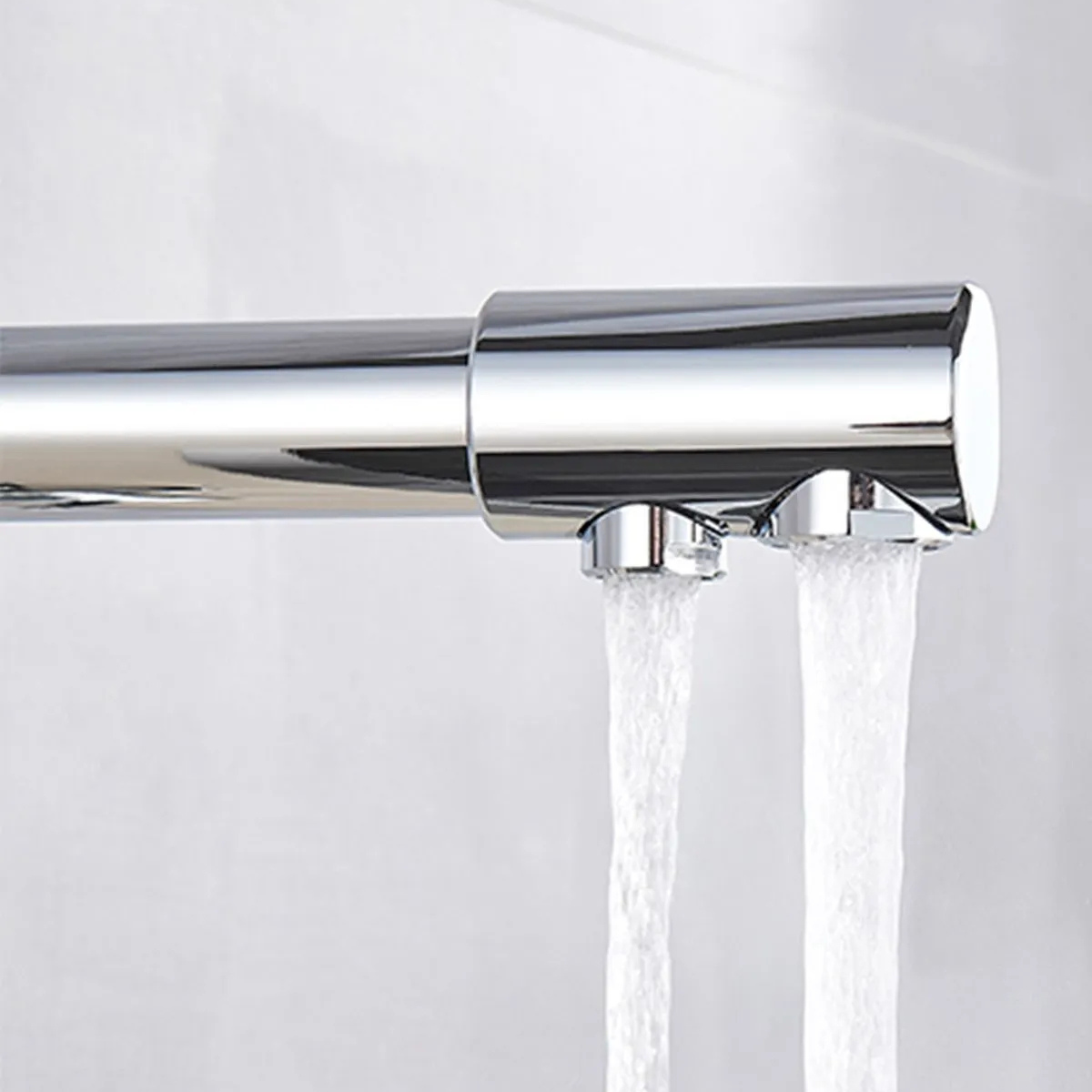 Arıtma Çıkışlı 3 Yollu Musluk Mutfak Eviye Bataryası