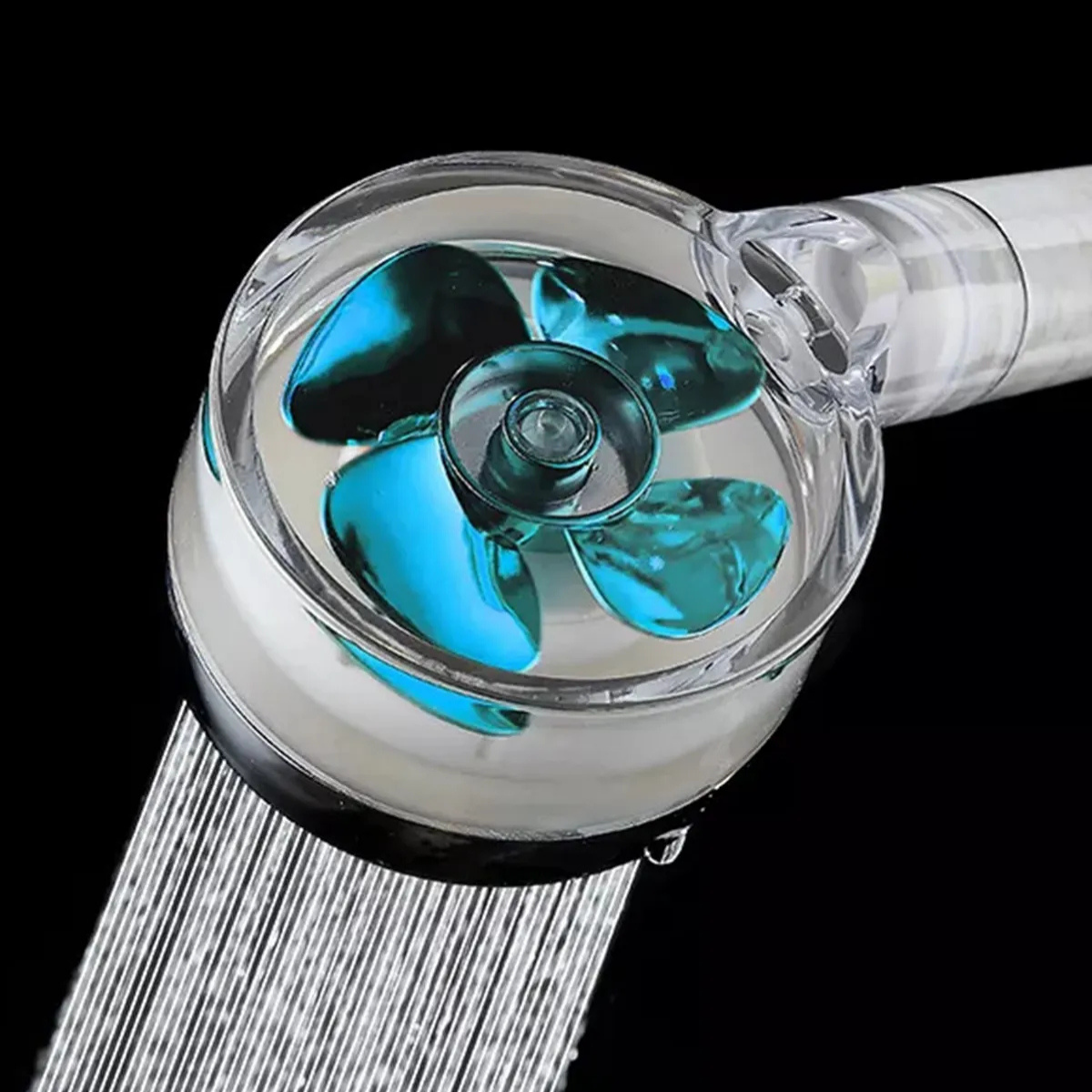 Rgb Led Işıklı Filtreli Tasarruflu Duş Başlığı Isıya Göre Renk Değiştiren Başlık