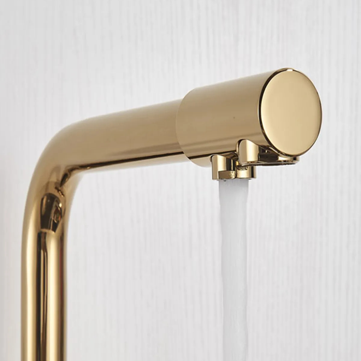 Gold 3 Yollu Arıtma Çıkışlı Aç Kapa Mutfak Eviye Bataryası